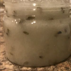 Lemon Lavender Exfoliating Scrub w/ Lavender buds